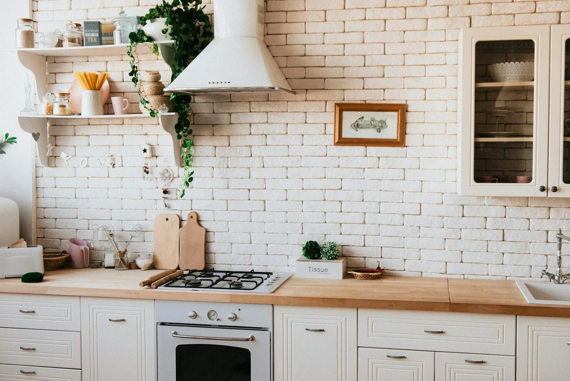 Completed 1926 bungalow kitchen in Hyde Park